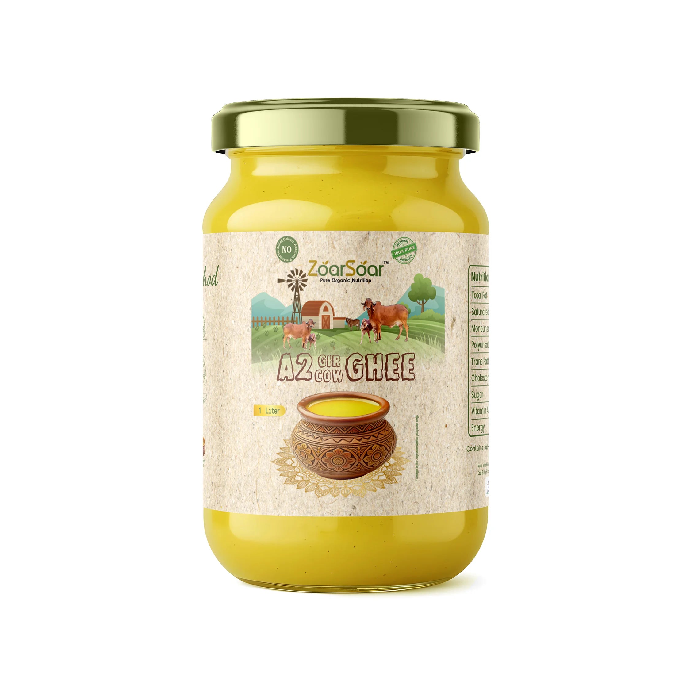 Pure & Organic A2 Gir Cow Ghee
