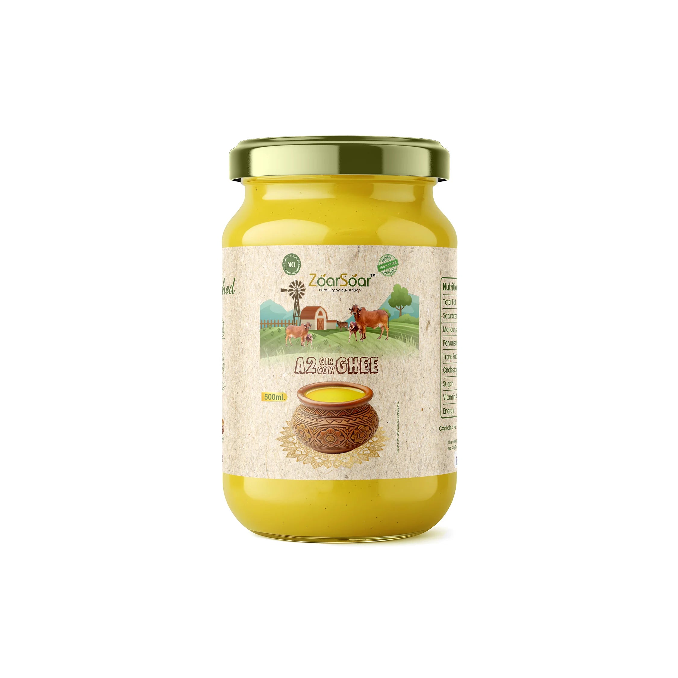 Pure & Organic A2 Gir Cow Ghee