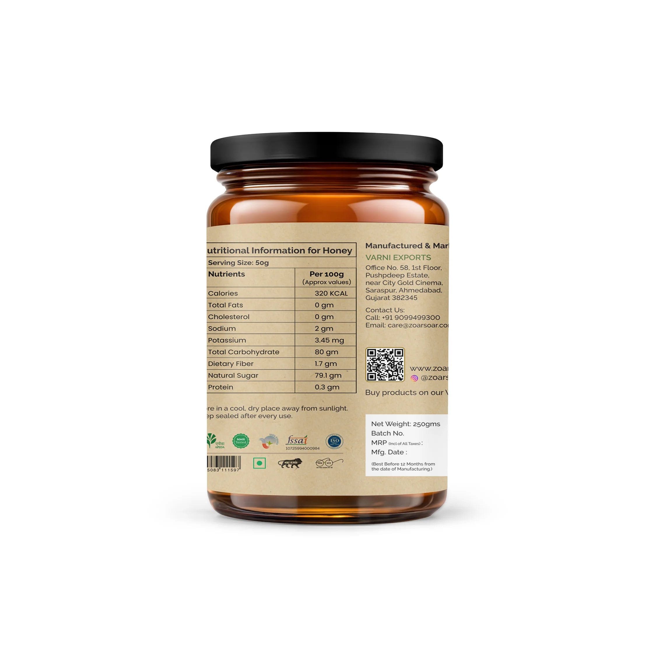 Organic Wild Forest Honey