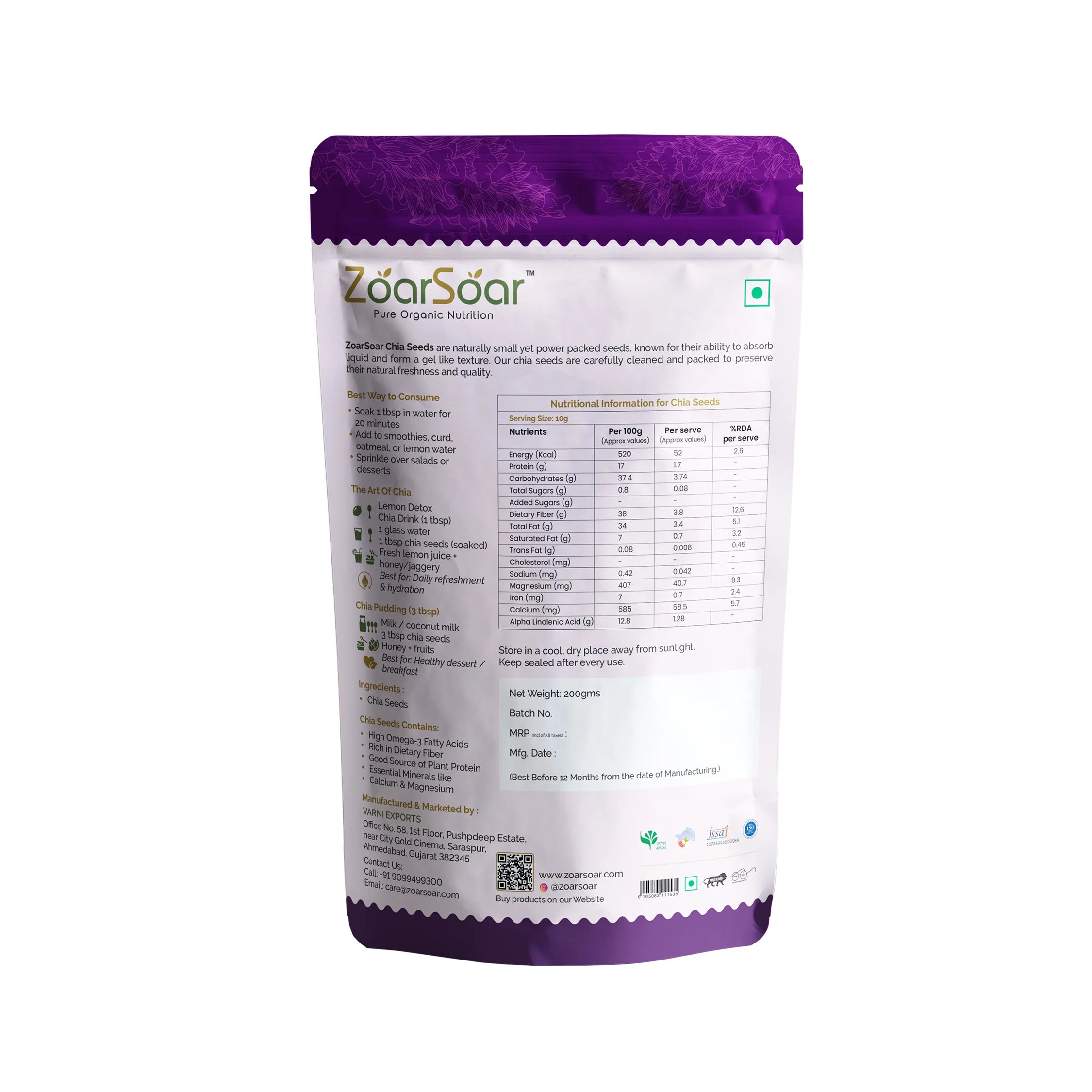 Organic Chia seeds