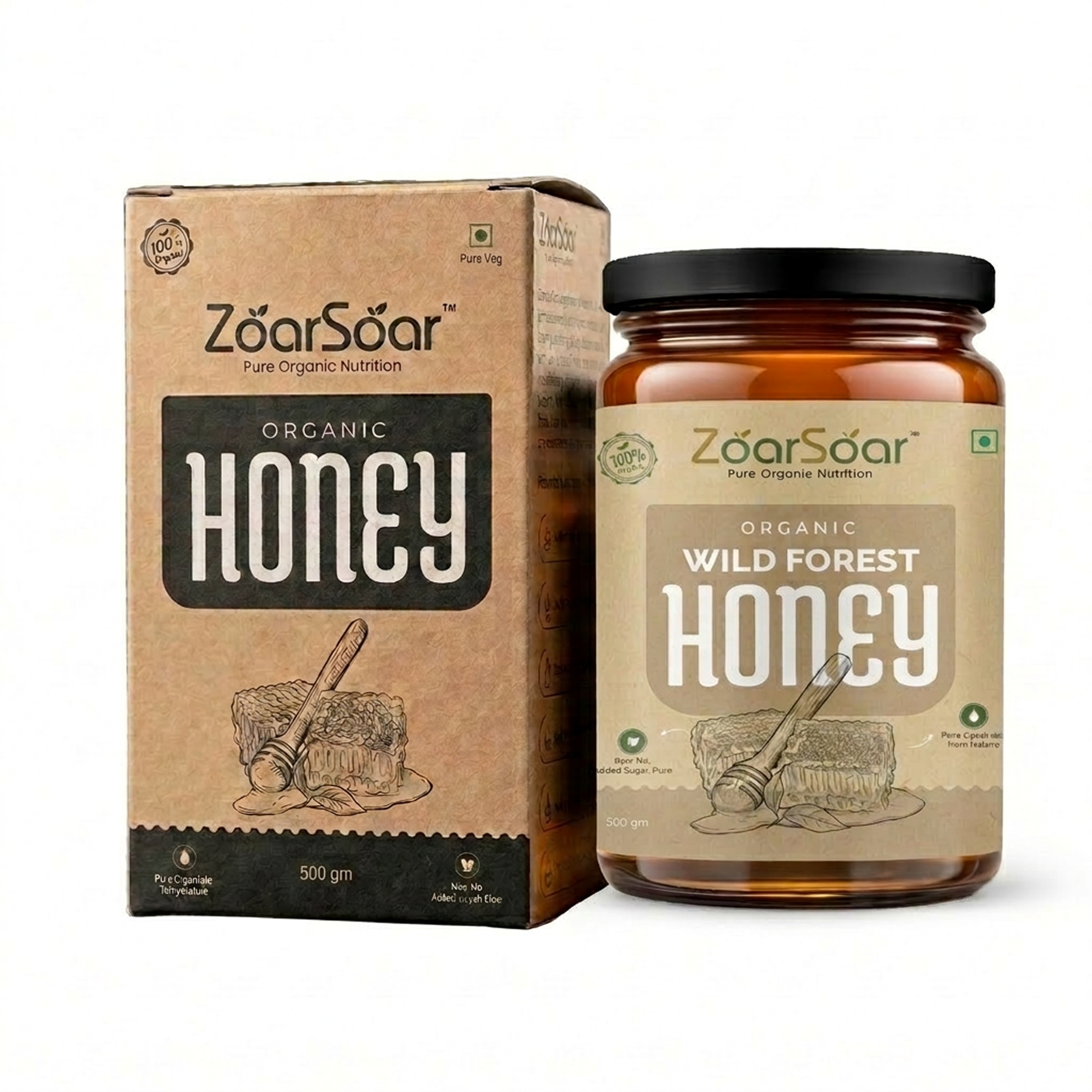Organic Wild Forest Honey